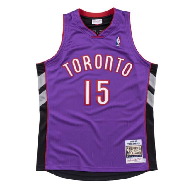 Regata Authentic Toronto Raptors Vince Carter 1999/00 - OGJERSEYSHOP