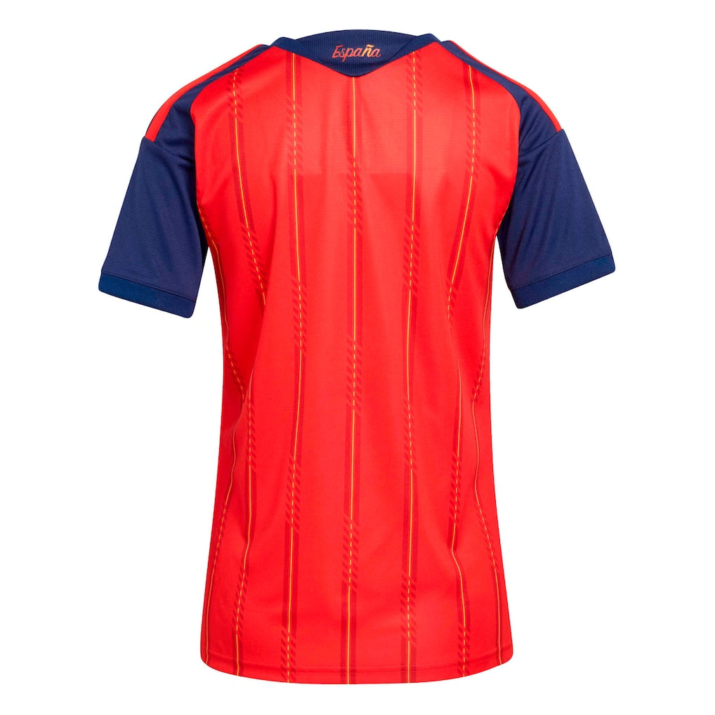 Jersey Seleção Espanha 2026 CAMPEÃ Torcedora Feminina - Vermelha