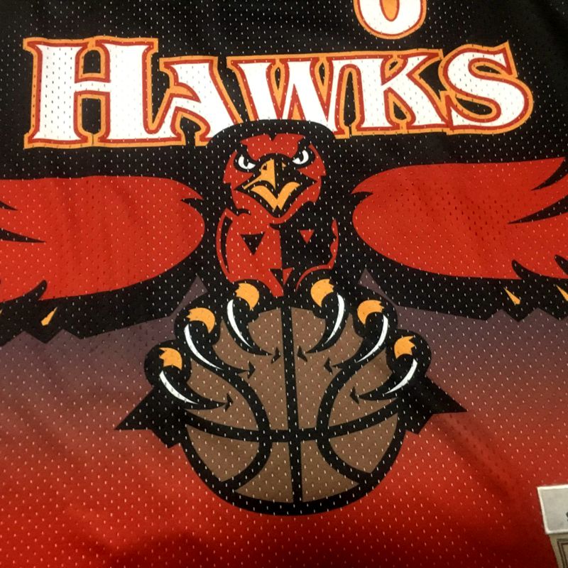 Regata Authentic Atlanta Hawks Mitchell & Ness Hardwood Classics 1996/97 - OGJERSEYSHOP