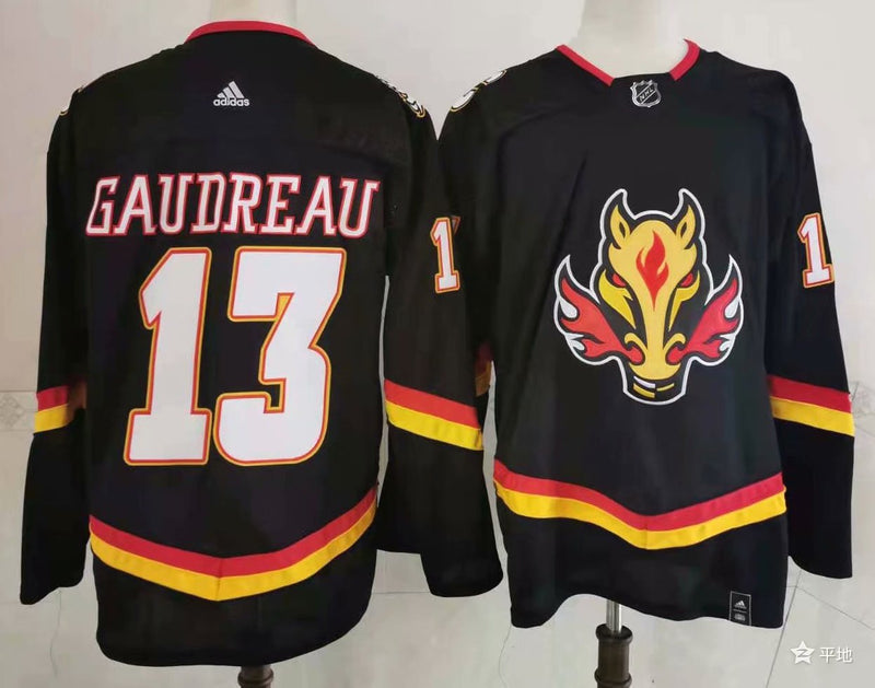 Jersey Calgary Flames Preta - OGJERSEYSHOP