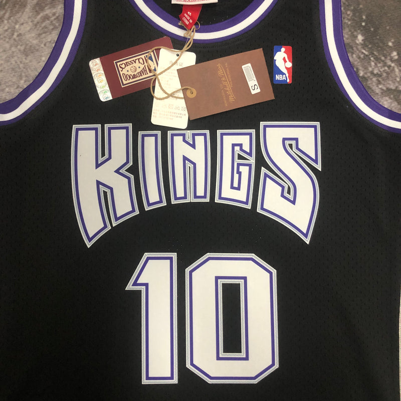 Regata Swingman Sacramento Kings Mitchell & Ness Hardwood Classics 2001/02 Preta - OGJERSEYSHOP