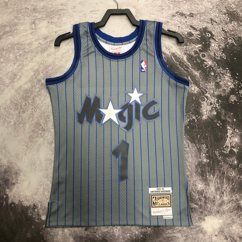 Regata Swingman Orlando Magic Mitchell & Ness Cinza Hardwood Classics 1994/95 - OGJERSEYSHOP