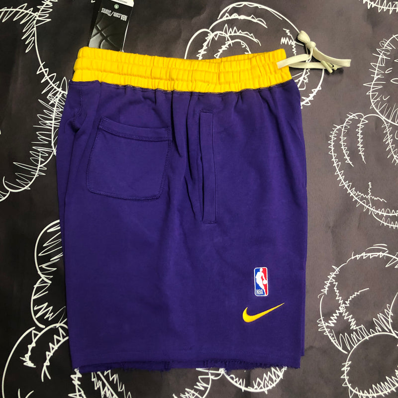 Short Casual Los Angeles Lakers Roxo - OGJERSEYSHOP