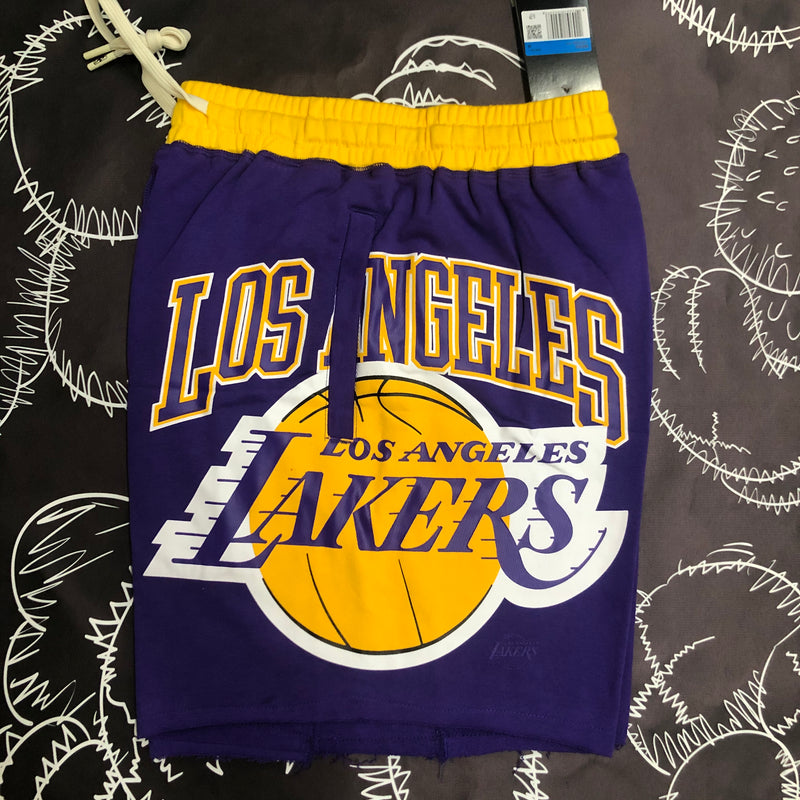 Short Casual Los Angeles Lakers Roxo - OGJERSEYSHOP