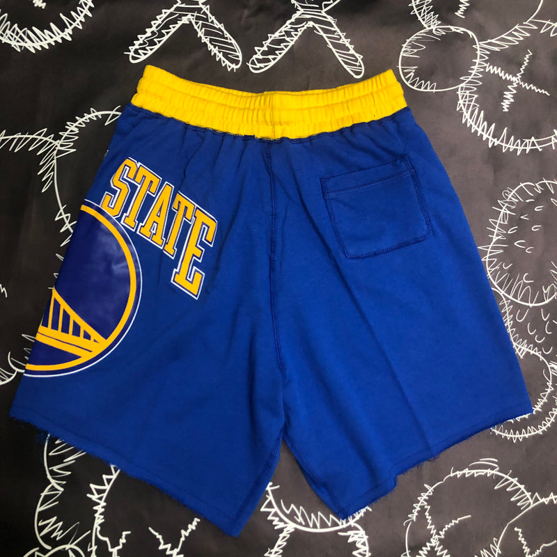 Short Casual Golden State Warriors Azul - OGJERSEYSHOP