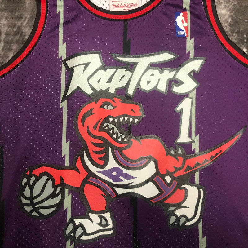 Regata Swingman Toronto Raptors Mitchell & Ness Hardwood Classics 1998/99 Roxa - OGJERSEYSHOP