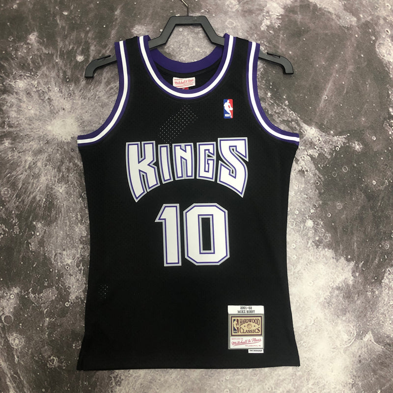 Regata Swingman Sacramento Kings Mitchell & Ness Hardwood Classics 2001/02 Preta - OGJERSEYSHOP