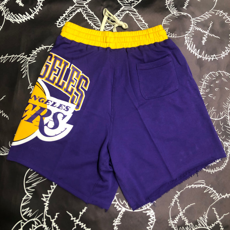 Short Casual Los Angeles Lakers Roxo - OGJERSEYSHOP