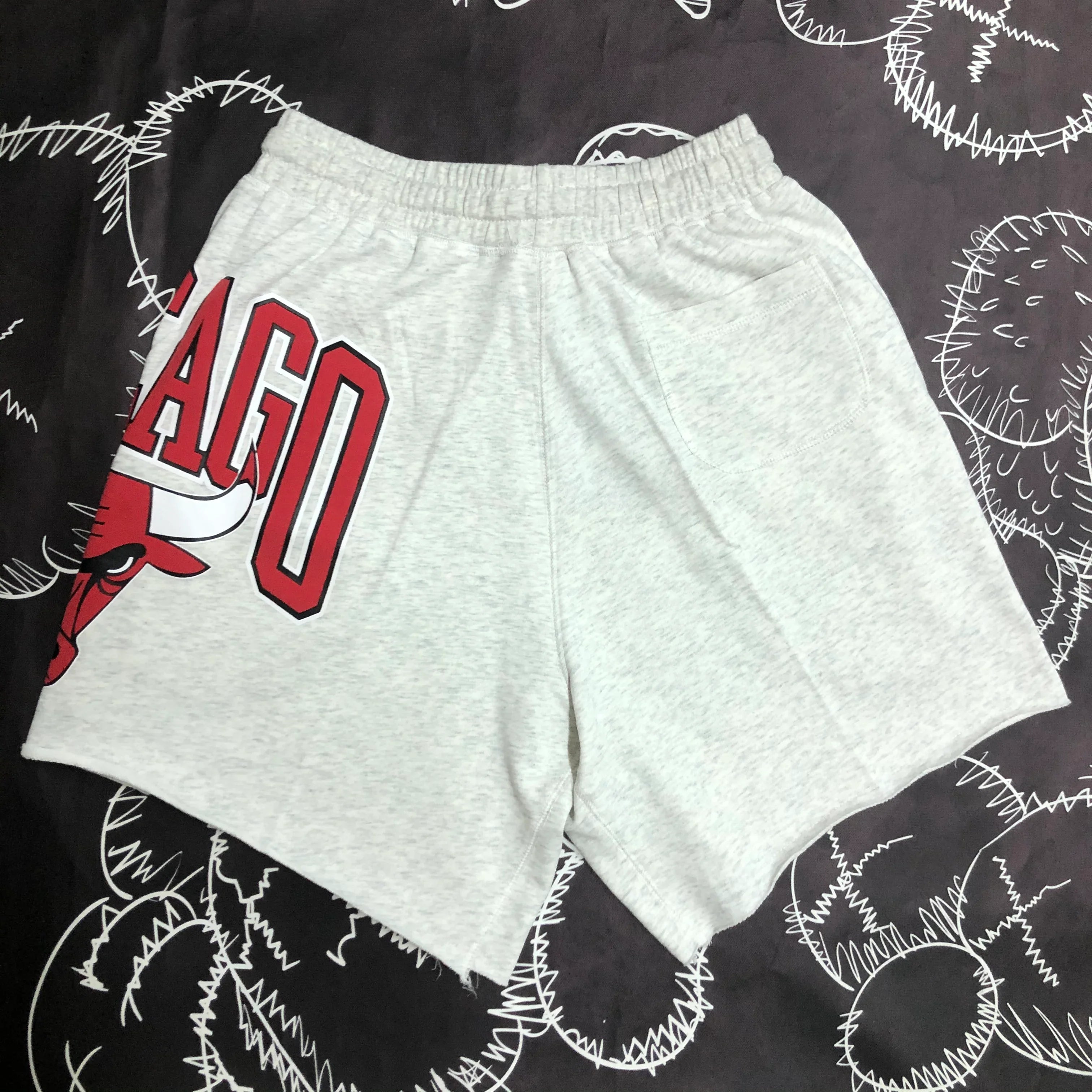 Short Casual Chicago Bulls Cinza - OGJERSEYSHOP