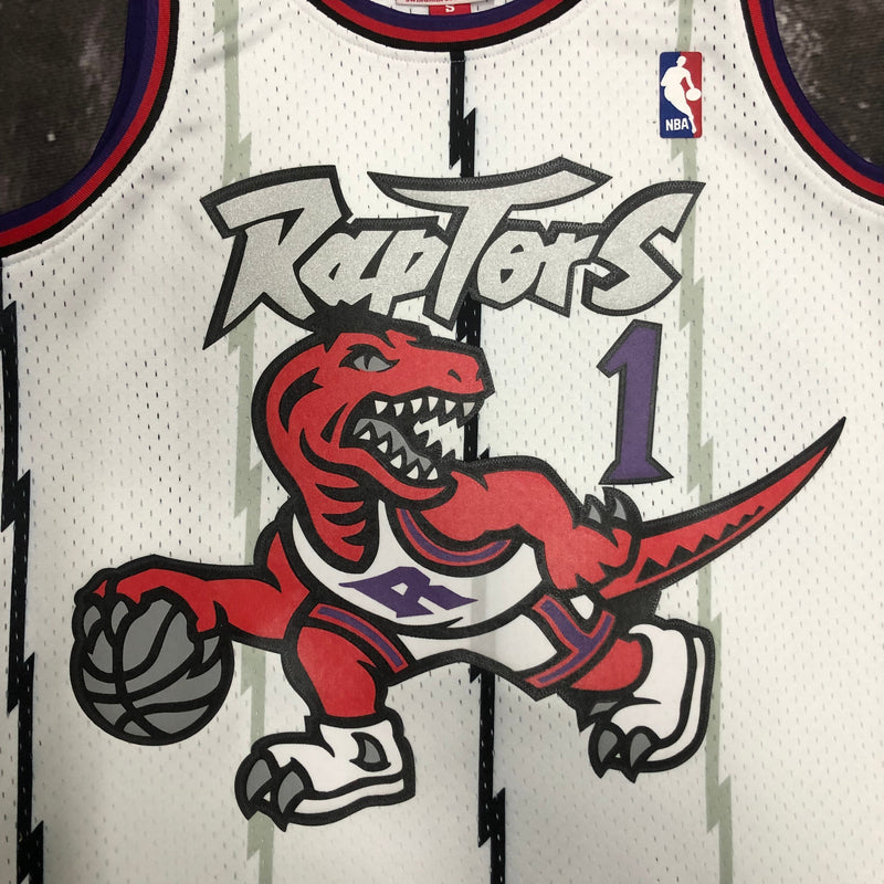 Regata Swingman Toronto Raptors Mitchell & Ness Hardwood Classics 1998/99 Branca - OGJERSEYSHOP