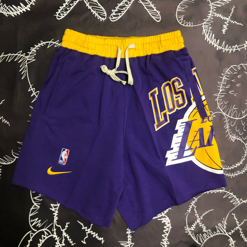 Short Casual Los Angeles Lakers Roxo - OGJERSEYSHOP