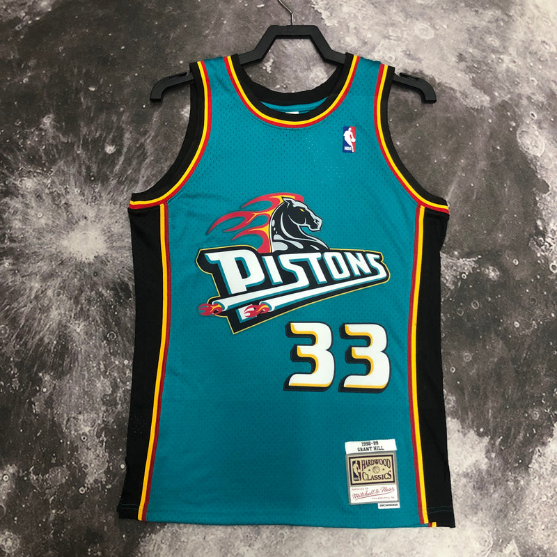 Jersey Regata Swingman Detroit Pistons Mitchell & Ness Hardwood Classics 1998/99 - OGJERSEYSHOP