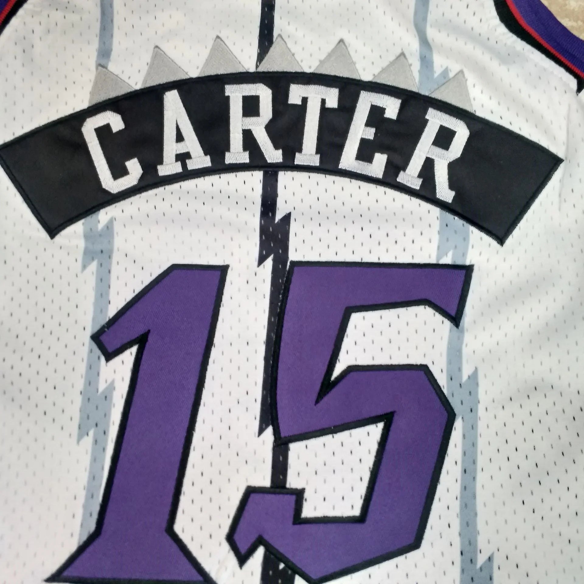 Regata Authentic Toronto Raptors Mitchell & Ness Hardwood Classics Bra