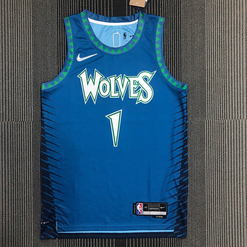 Regata Minnesota Timberwolves City Edition Diamante 75th - OGJERSEYSHOP