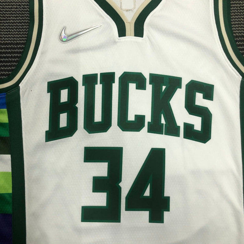 Regata Milwaukee Bucks City Edition Diamante 75th - OGJERSEYSHOP