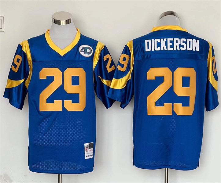 Jersey Los Angeles Rams Mitchell & Ness Throwback Azul - OGJERSEYSHOP