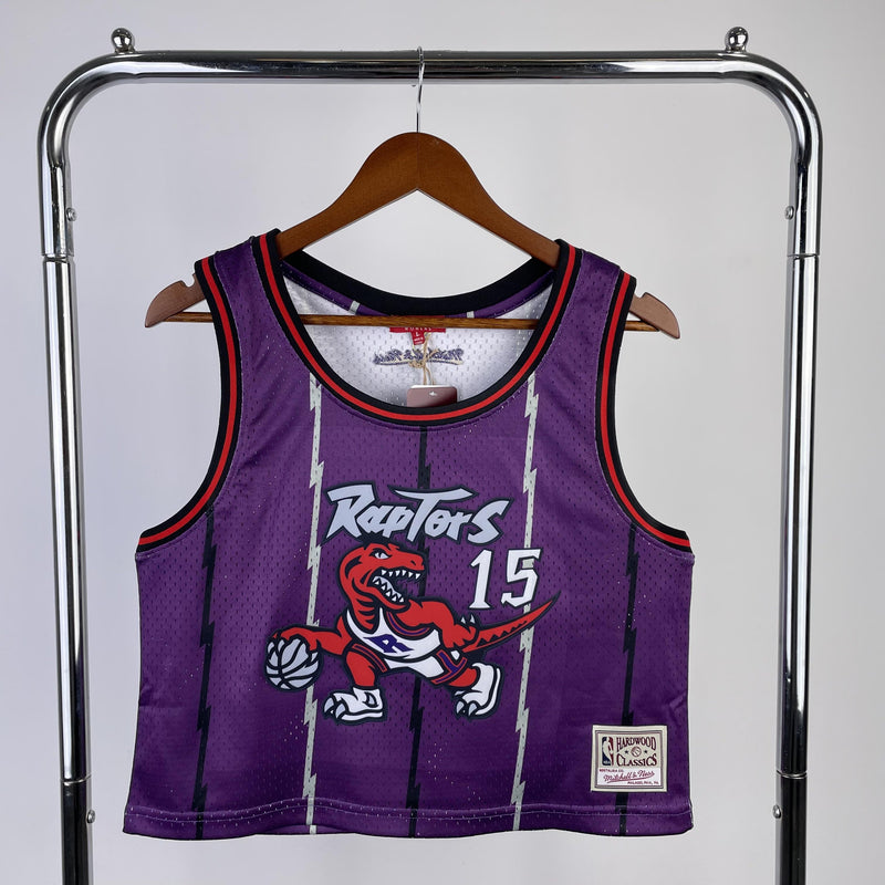 Regata Cropped Carter Toronto Raptors Mitchell & Ness Hardwood Classics - OGJERSEYSHOP