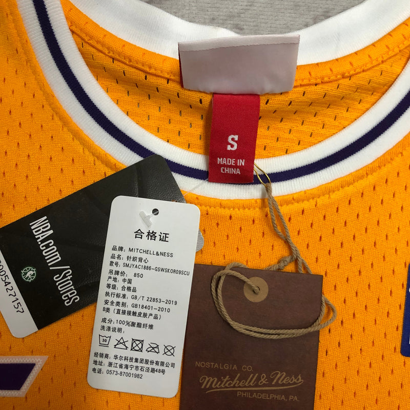 Regata Swingman Los Angeles Lakers Mitchell & Ness Hardwood Classics 1996/97 - OGJERSEYSHOP