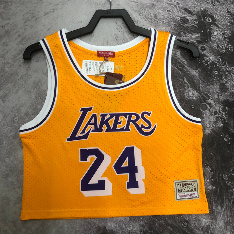 Regata Cropped Kobe Bryant Lakers Mitchell & Ness Hardwood Classics - OGJERSEYSHOP