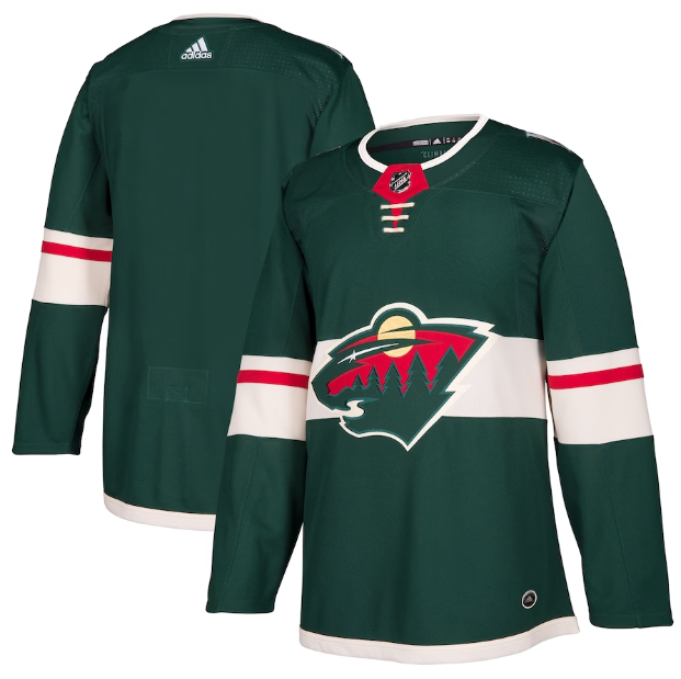 Jersey Minnesota Wild Verde - OGJERSEYSHOP