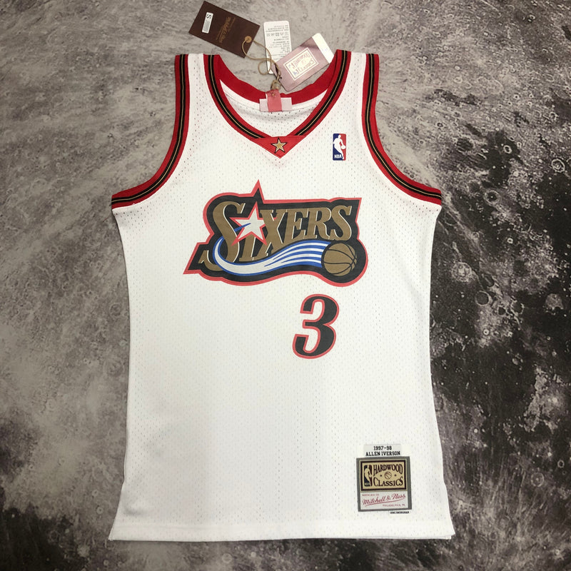 Regata Swingman Philadelphia 76ers Mitchell & Ness Hardwood Classics 1997/98 - OGJERSEYSHOP