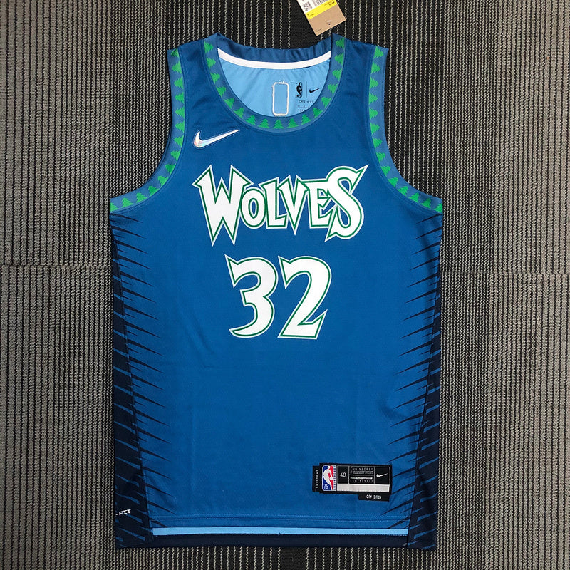 Regata Minnesota Timberwolves City Edition Diamante 75th - OGJERSEYSHOP