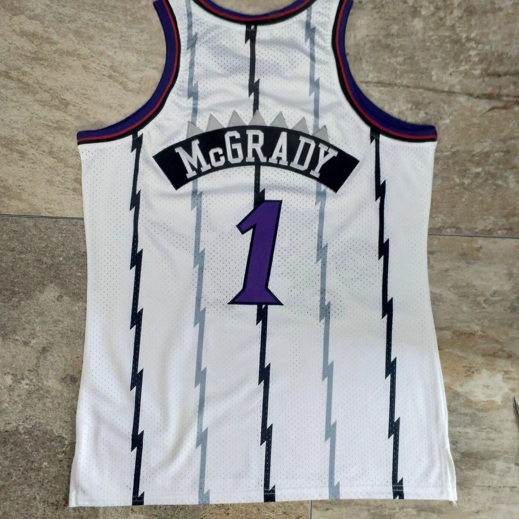 Regata Authentic Toronto Raptors Mitchell & Ness Hardwood Classics Bra