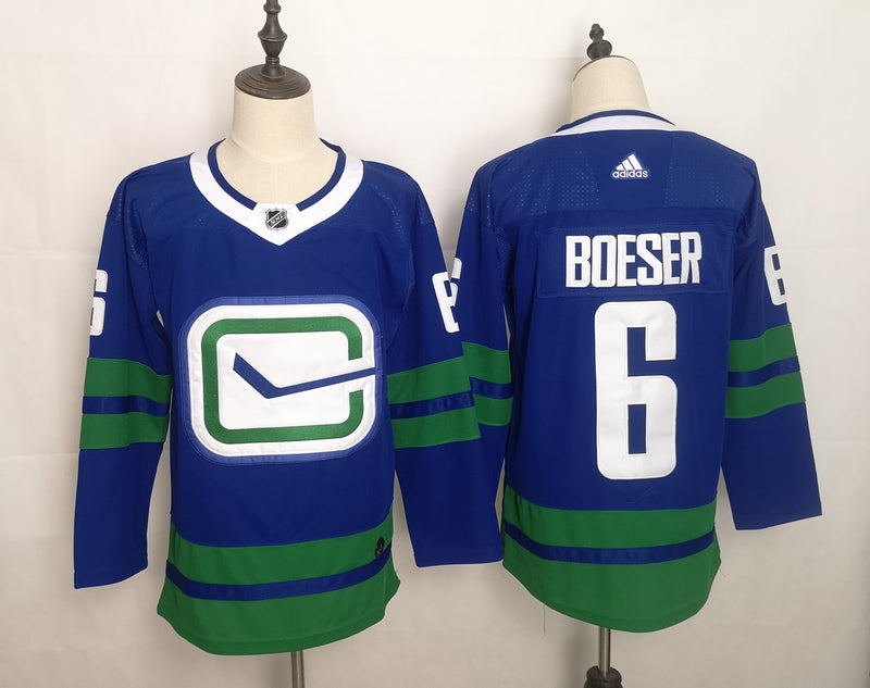 Jersey Vancouver Canucks Azul/Verde - OGJERSEYSHOP