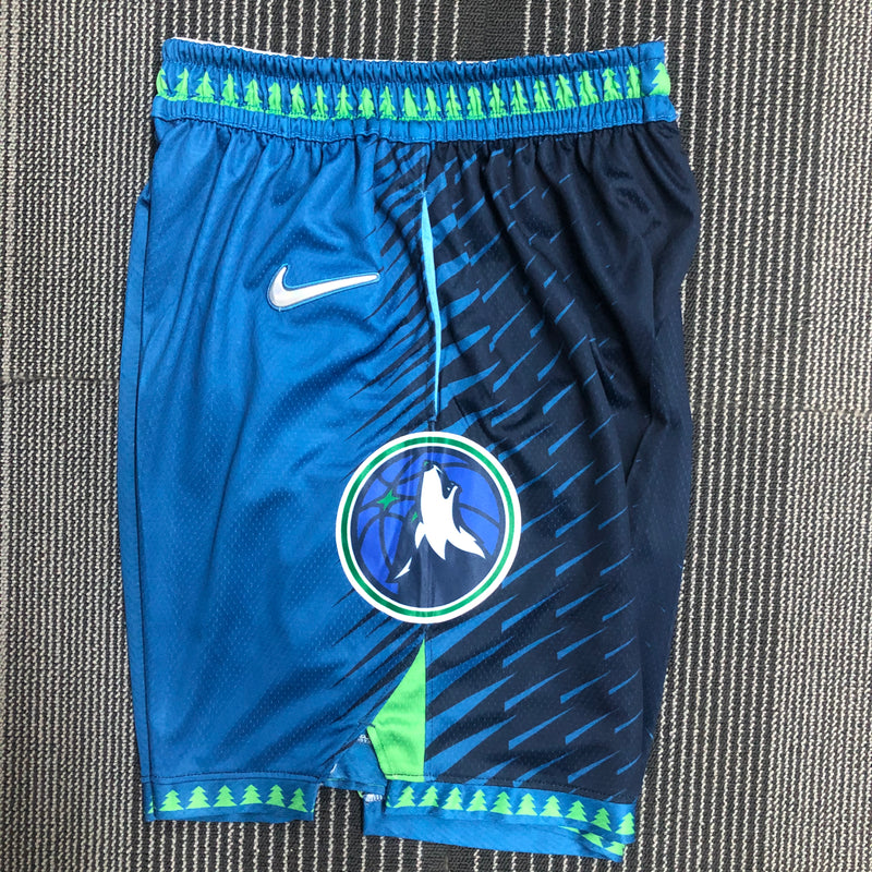 Short Minnesota Timberwolves City Edition Diamante 75th - OGJERSEYSHOP