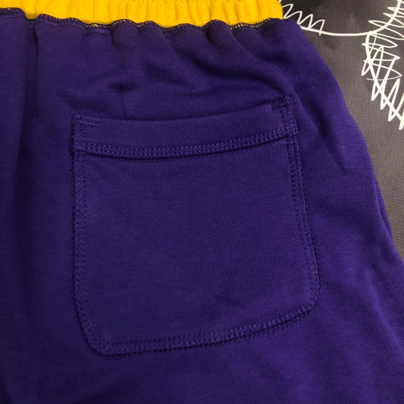 Short Casual Los Angeles Lakers Roxo - OGJERSEYSHOP