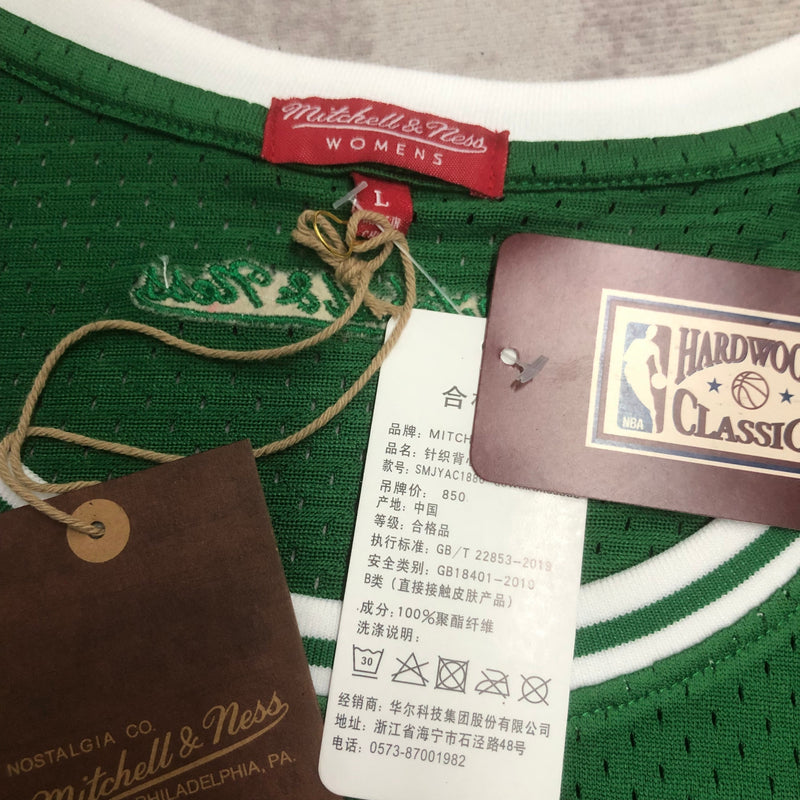 Regata Cropped Larry Bird Boston Celtics Mitchell & Ness Hardwood Classics - OGJERSEYSHOP