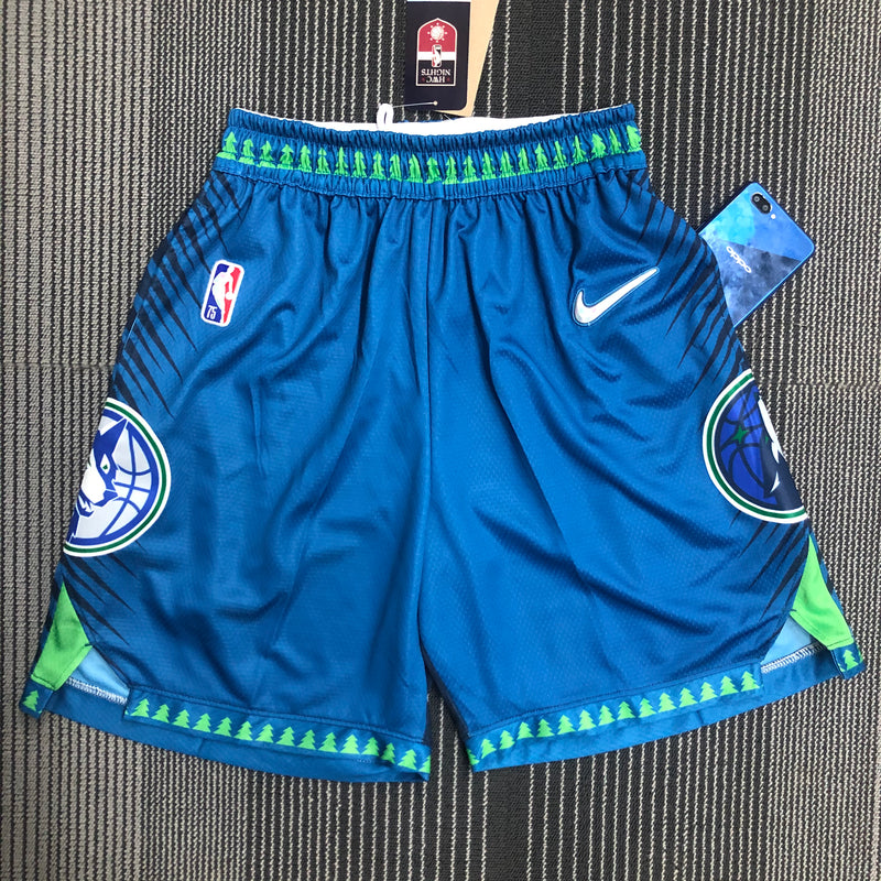 Short Minnesota Timberwolves City Edition Diamante 75th - OGJERSEYSHOP