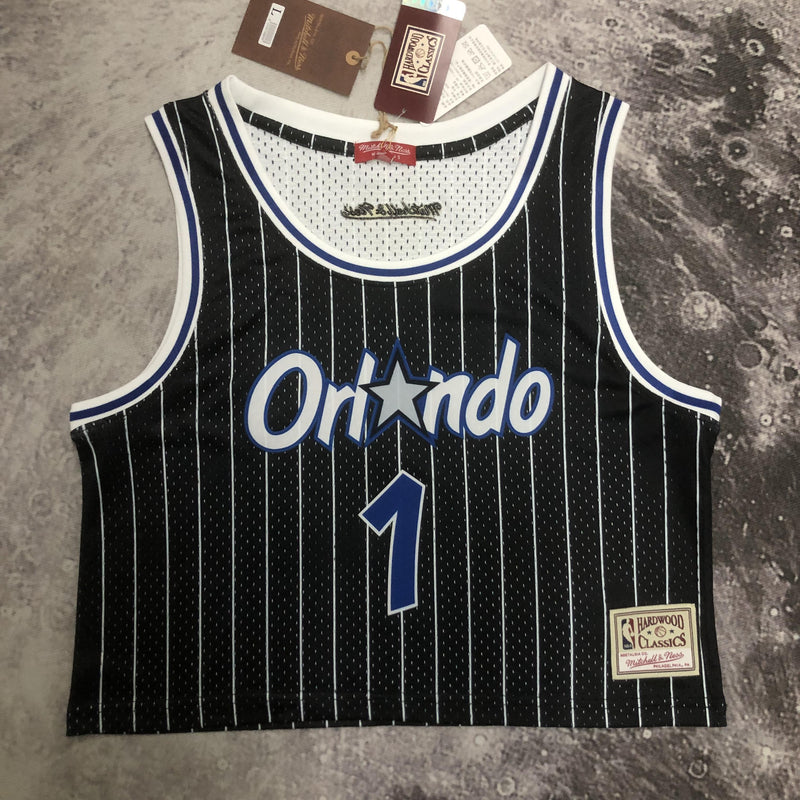 Regata Cropped Hardaway Orlando Magic Mitchell & Ness Hardwood Classics - OGJERSEYSHOP