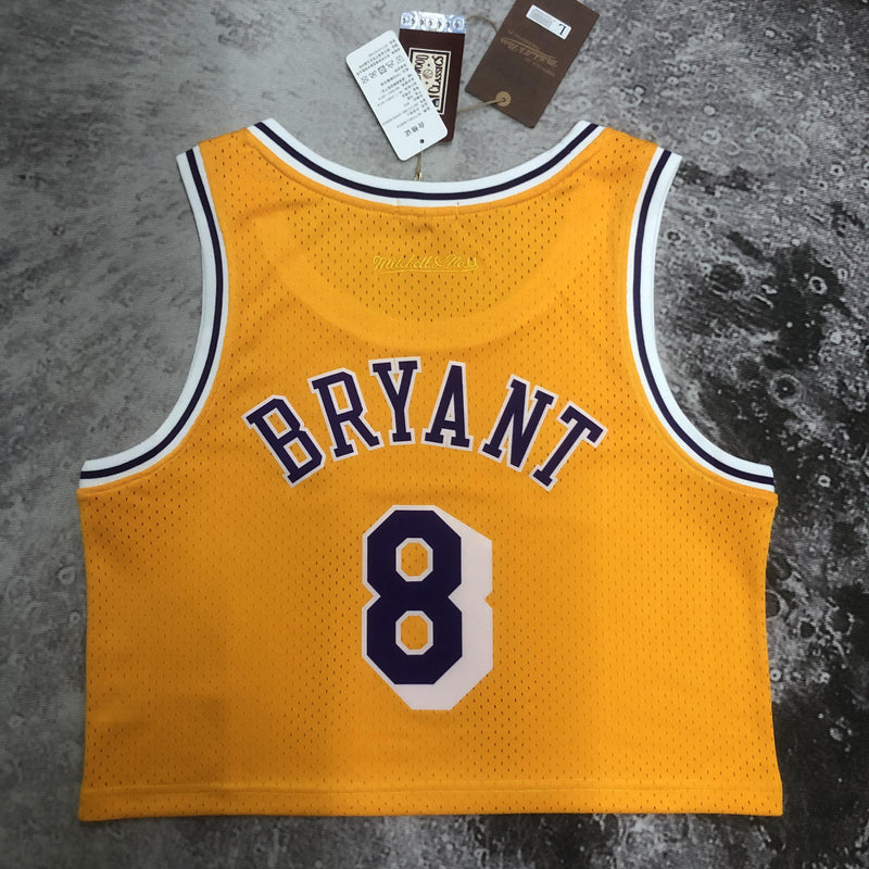 Regata Cropped Kobe Bryant Los Angeles Lakers Mitchell & Ness Hardwood Classics - OGJERSEYSHOP