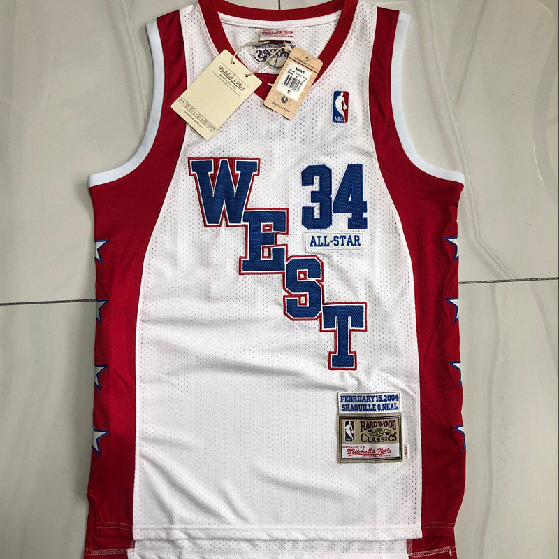 Regata Authentic Shaquille O'Neal All Star Mitchell & Ness Hardwood Classics 2004/05 - OGJERSEYSHOP