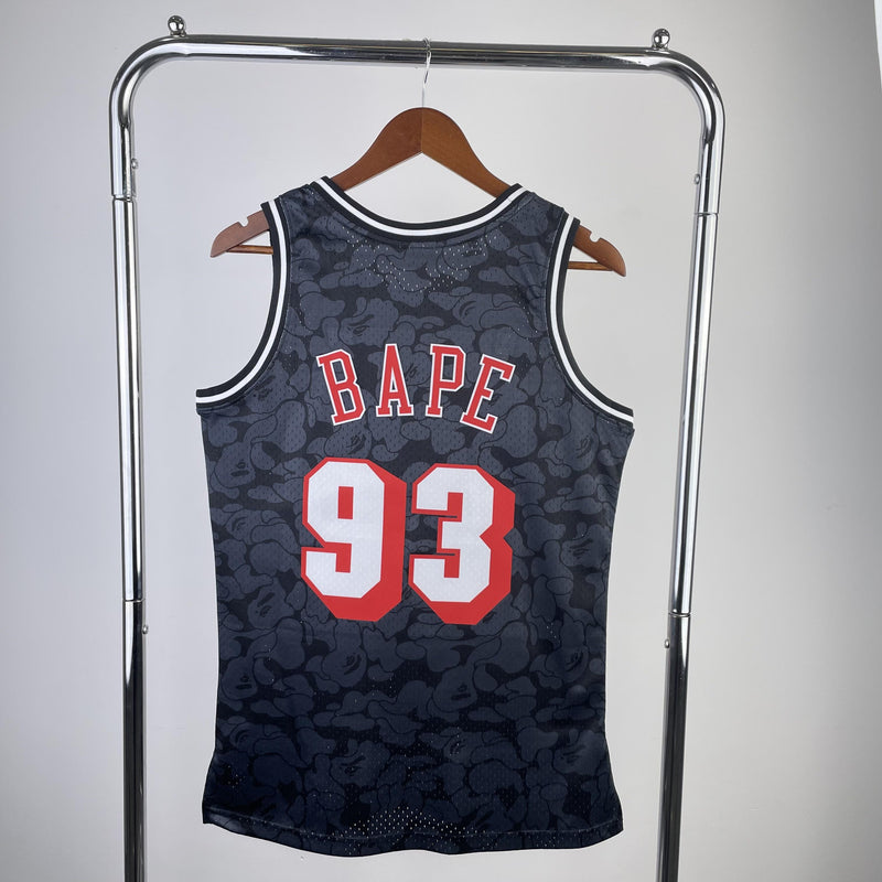 Regata Swingman BAPE X Miami Heat Mitchell & Ness Hardwood Classics 1993 - OGJERSEYSHOP