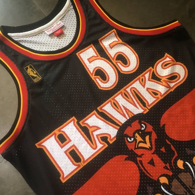 Regata Authentic Atlanta Hawks Mitchell & Ness Hardwood Classics 1996/97 - OGJERSEYSHOP