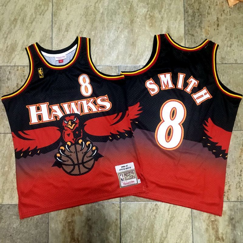 Regata Authentic Atlanta Hawks Mitchell & Ness Hardwood Classics 1996/97 - OGJERSEYSHOP