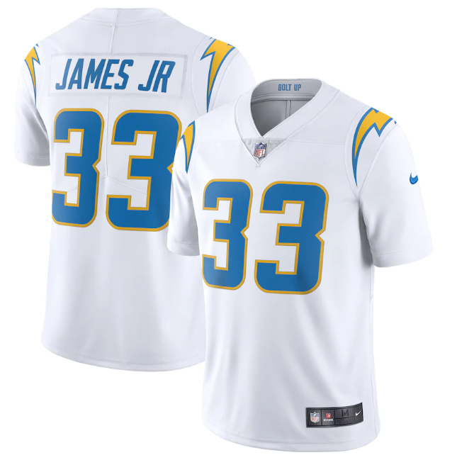 Jersey Los Angeles Chargers Vapor Limited Branca - OGJERSEYSHOP