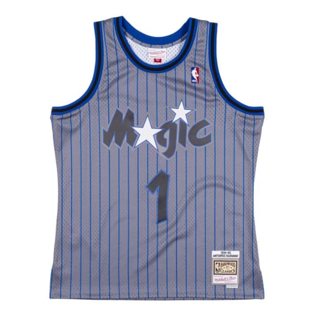 Regata Swingman Orlando Magic Mitchell & Ness Cinza Hardwood Classics 1994/95 - OGJERSEYSHOP