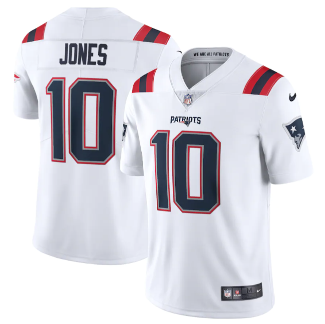 Jersey New England Patriots Vapor Limited Branca - OGJERSEYSHOP