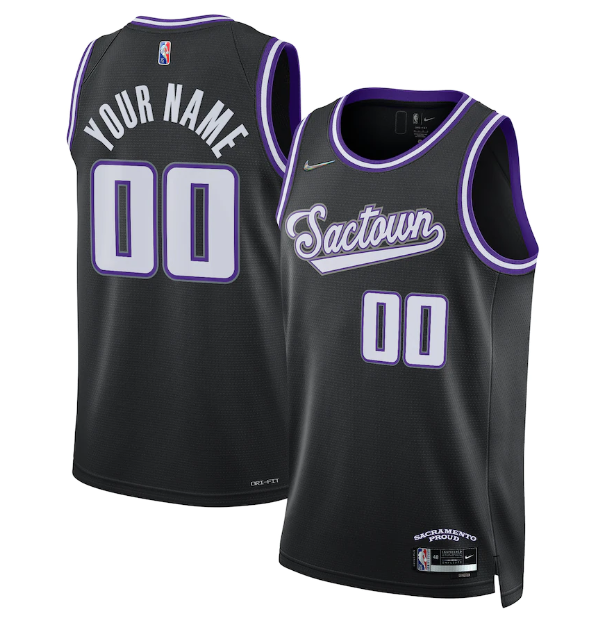 Regata Sacramento Kings City Edition Diamante 75th - OGJERSEYSHOP