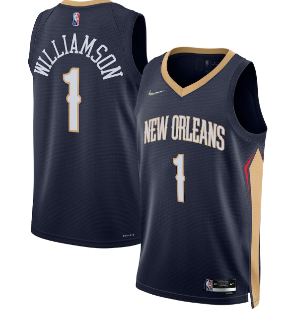 Regata New Orleans Pelicans Icon Edition Diamante 75th - OGJERSEYSHOP