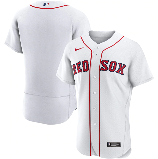 Jersey Boston Red Sox Branca Authentic - OGJERSEYSHOP