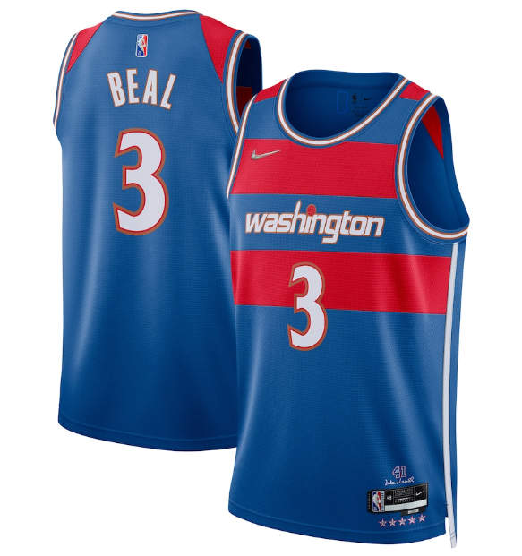 Regata Washington Wizards City Edition Diamante 75th - OGJERSEYSHOP