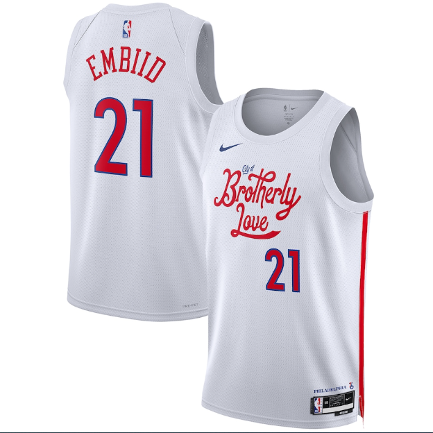 Regata Philadelphia 76ers City Edition 22/23 - OGJERSEYSHOP