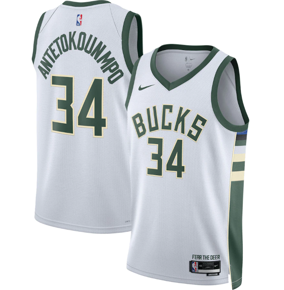 Regata Milwaukee Bucks Association Edition 22/23 - OGJERSEYSHOP