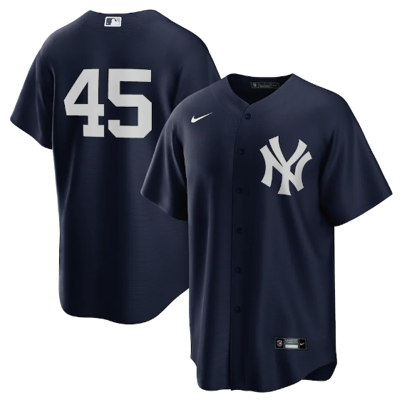 Jersey New York Yankees Azul Torcedor - OGJERSEYSHOP