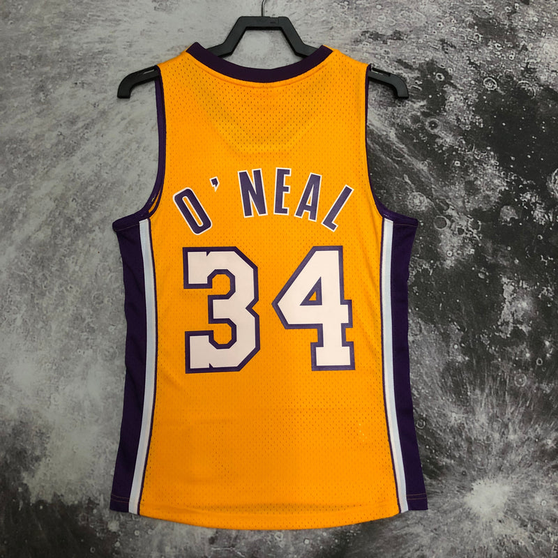 Regata Swingman Los Angeles Lakers Mitchell & Ness Amarela Hardwood Classics 1999/00 - OGJERSEYSHOP