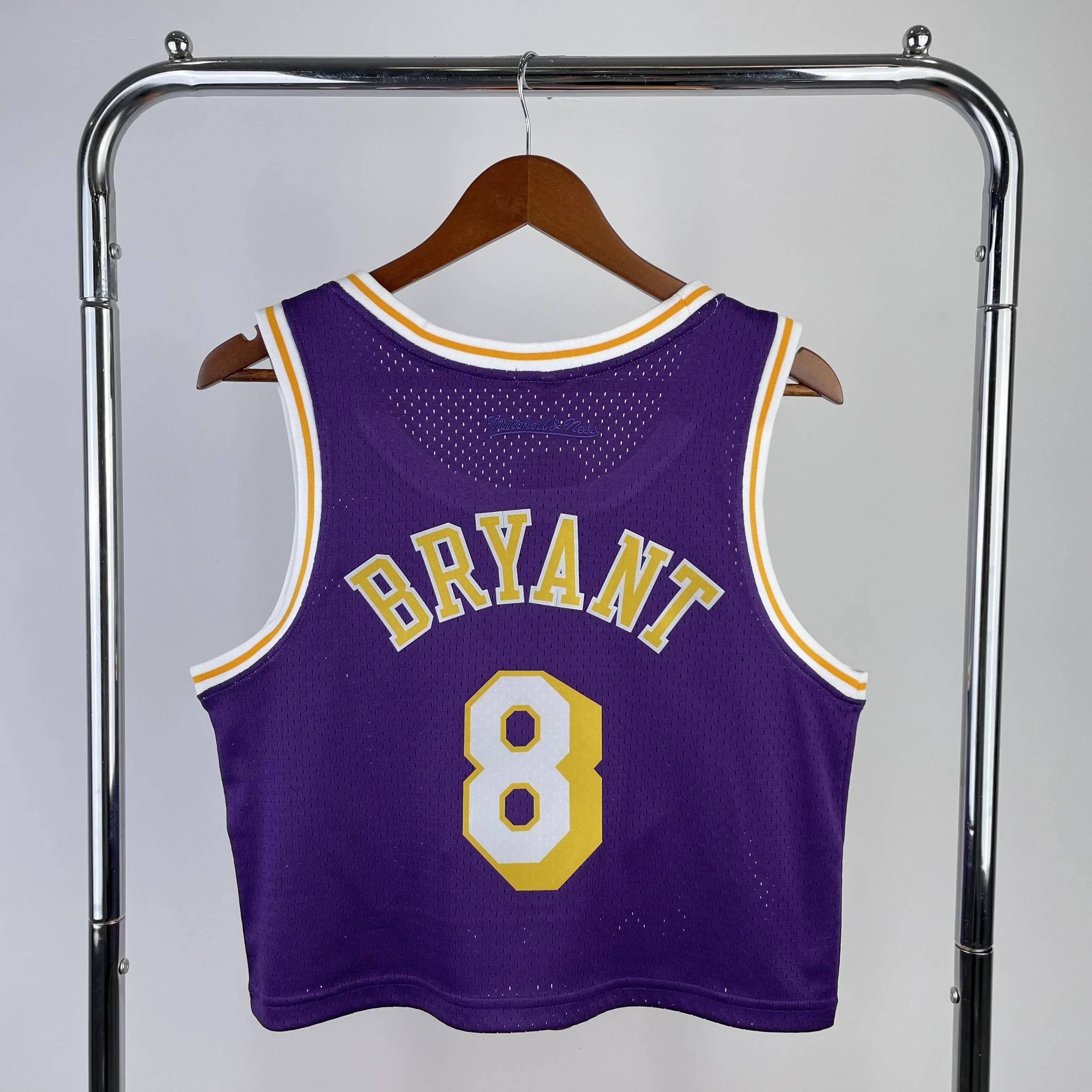 Regata Cropped Kobe Bryant Los Angeles Lakers Mitchell & Ness Hardwood